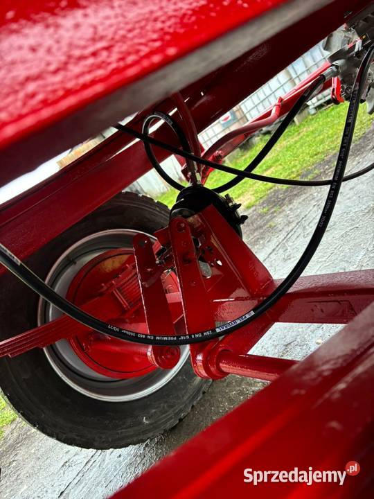 Przyczepa Diadem 8t odbudowieTrzy stronna