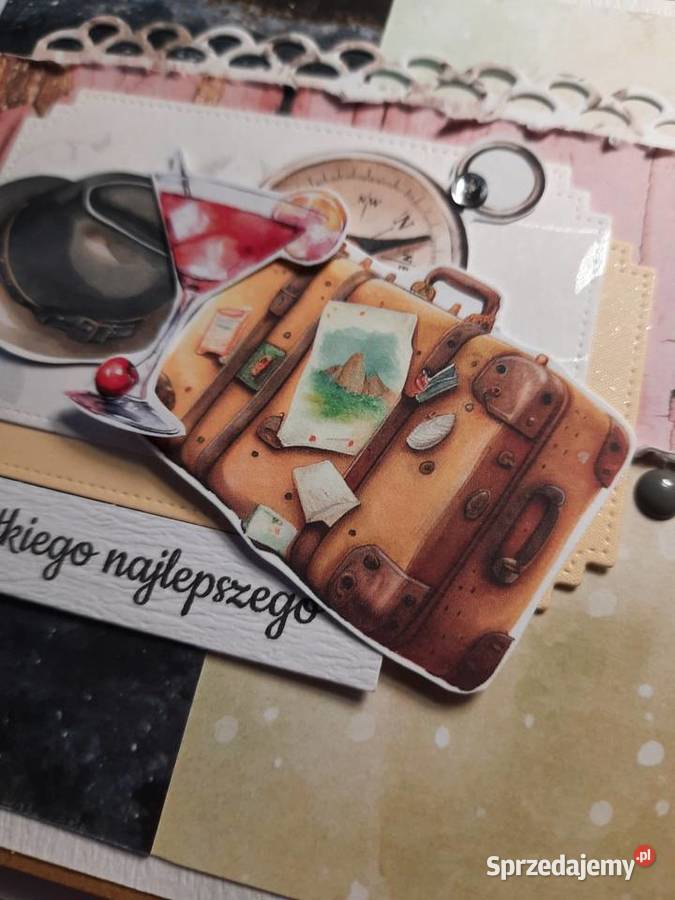 Kartka personalizowana podziękowanie napis Ryki sprzedam