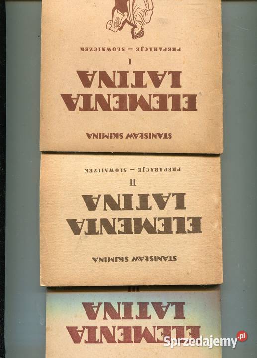 Elementa latina Preparacje Cz13 Czytanki cz13 Szczecin sprzedam