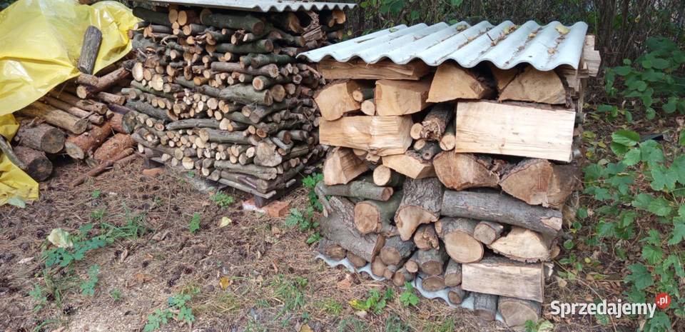 Drewno opałowe połupane suche lubelskie Góra Puławska