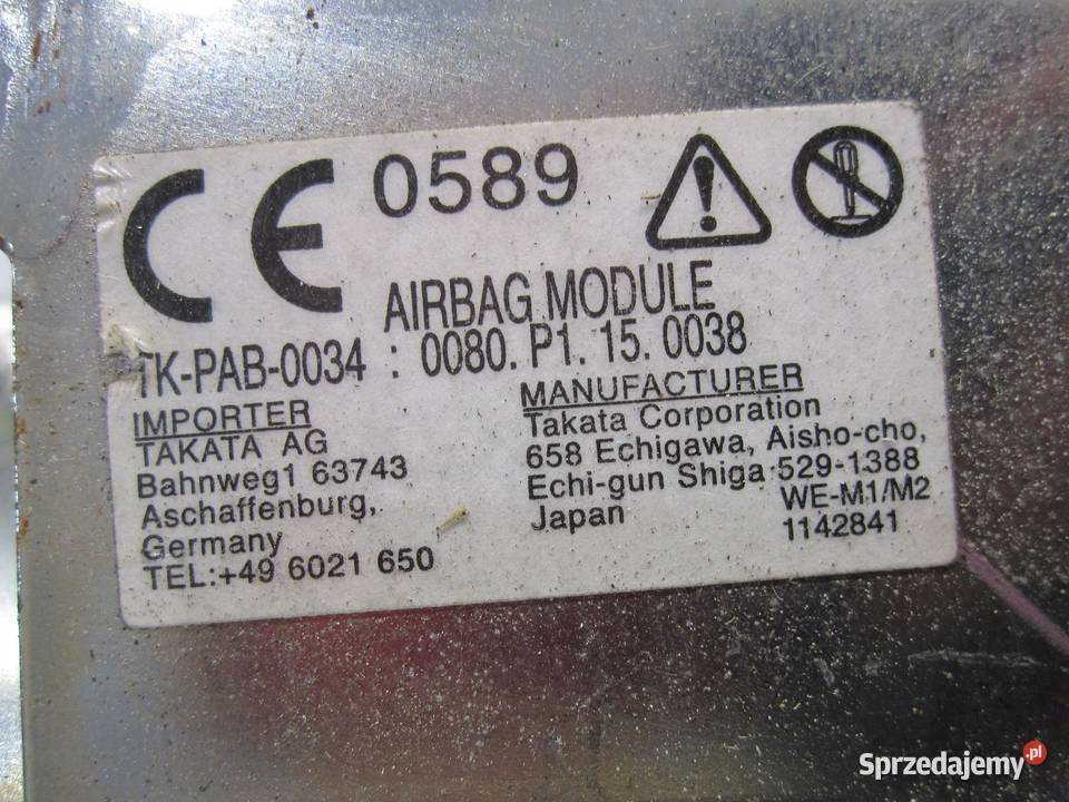HONDA CIVIC VIII 06r AIRBAG poduszka pasażera sprzedam