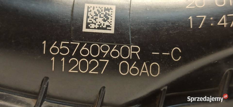 NISSAN MICRA K14 PRZEWÓD POWIETRZA 165760960R