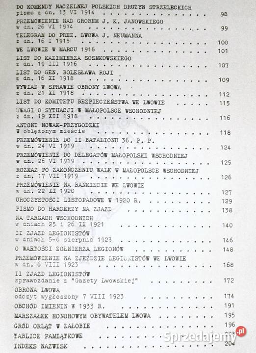 Józef Piłsudski i Lwów Jerzy Wereszyca Chełm