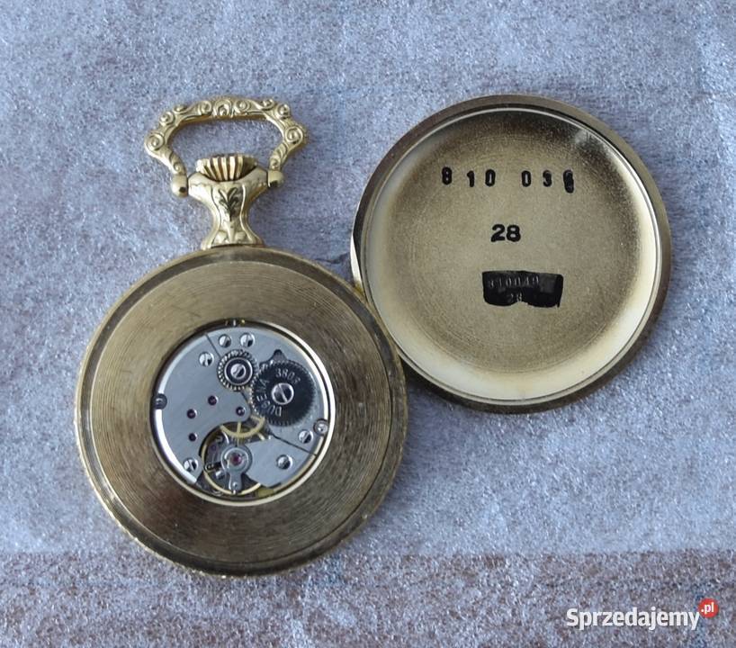 Szwajcarski zegarek kieszonkowy Dugena Straszyn