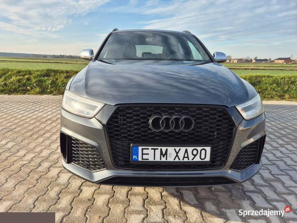 Audi RS Q3 25 benzyna 340 2015r Wyjątkowy Czerniewice sprzedam
