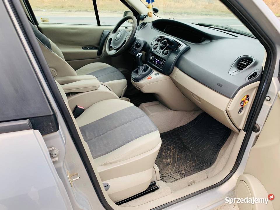 Renault Scenic 2 benzyna nowy przegląd Zarejestrowany w Polsce Szczecin