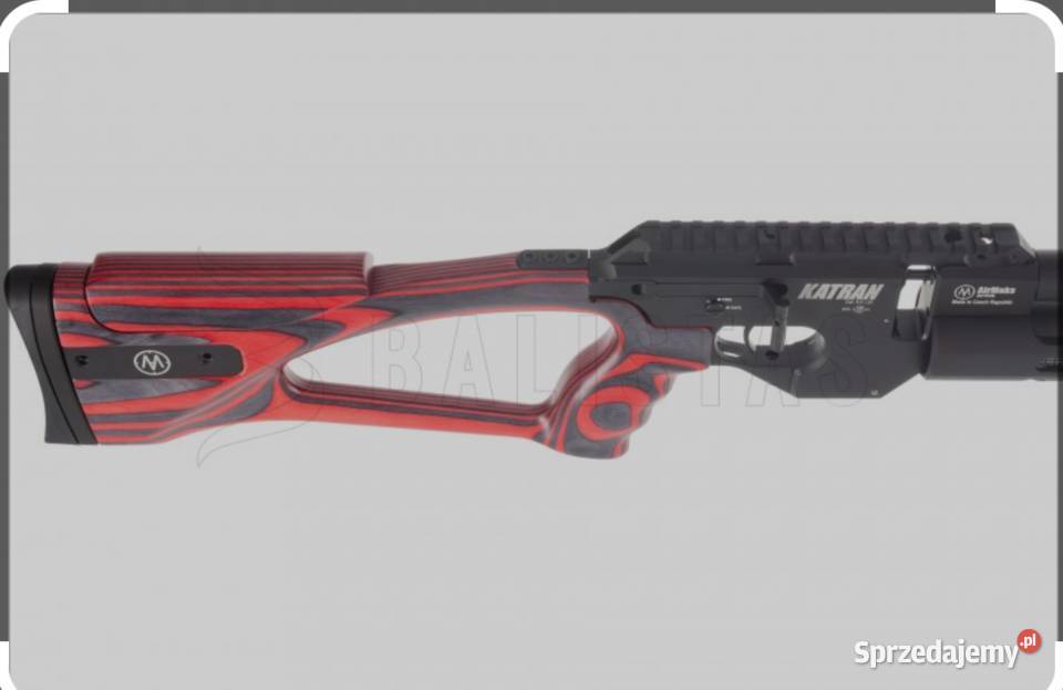 Wiatrówka AirMaks Katran W 55mm Red Lamino Ruda Śląska