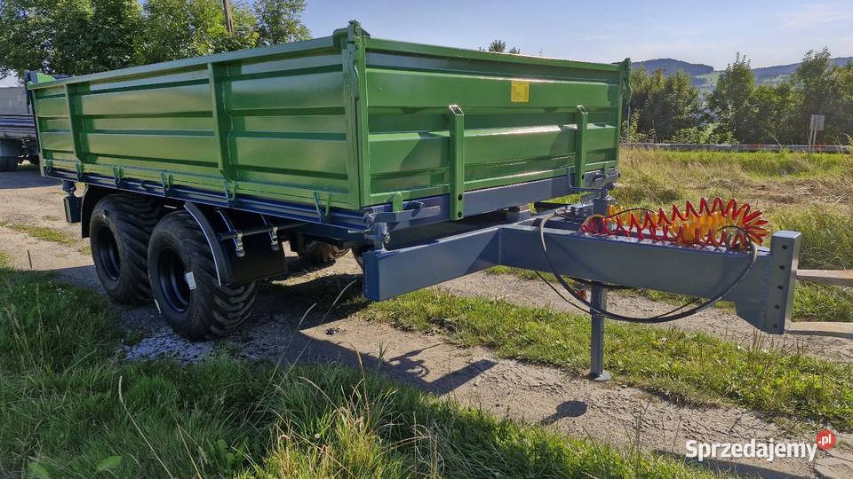 Przyczepa tandem Zarejestrowana Transport małopolskie Limanowa sprzedam