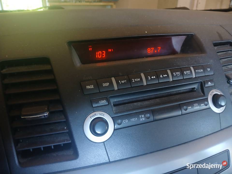 RADIO PANEL RADIA MITSUBISHI LANCER VIII 8 Radłów
