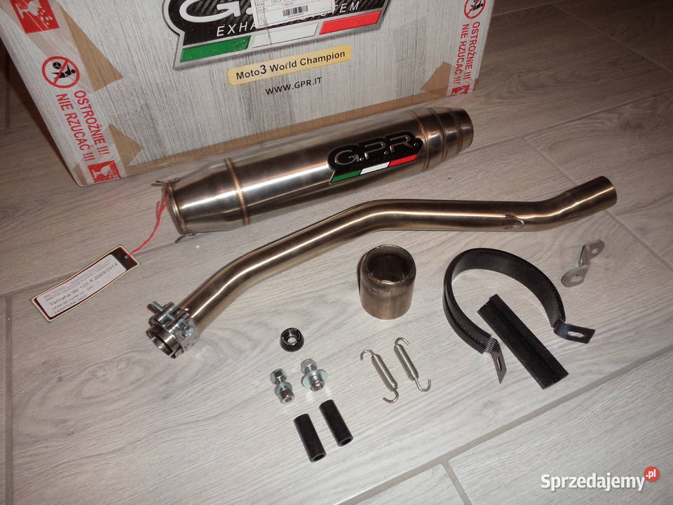 NOWY układ wydechowy wydech GPR Yamaha WR 125 X Wieluń