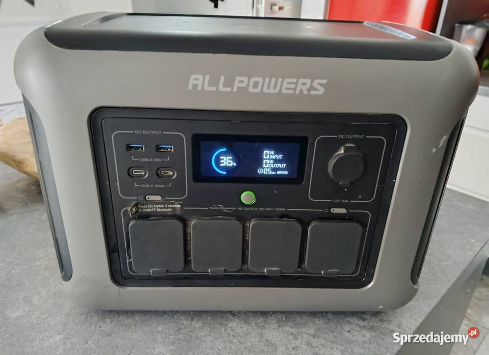 Oryginalna stacja zasilająca Allpowers R1500 AC Opole