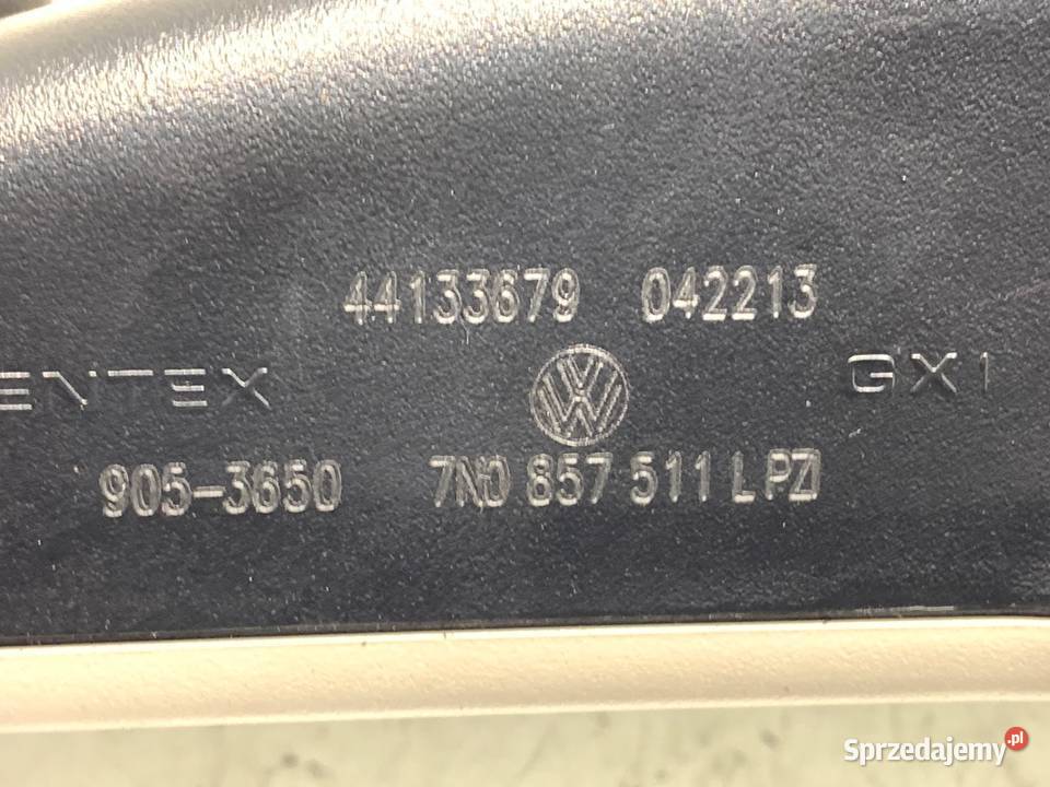 LUSTERKO WEWNĘTRZNE VW GOLF VII 7N0857511L