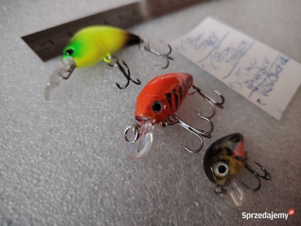 Pakiet x3 woblerki Kłodzko