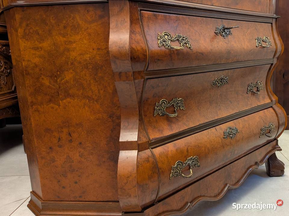 Witrynaserwantka neobarok czeczotaszer 1115 Dąbrowa Górnicza sprzedam