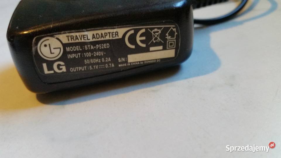 Smartfon LG KP501Ladowarka LG STAP52ED Puławy