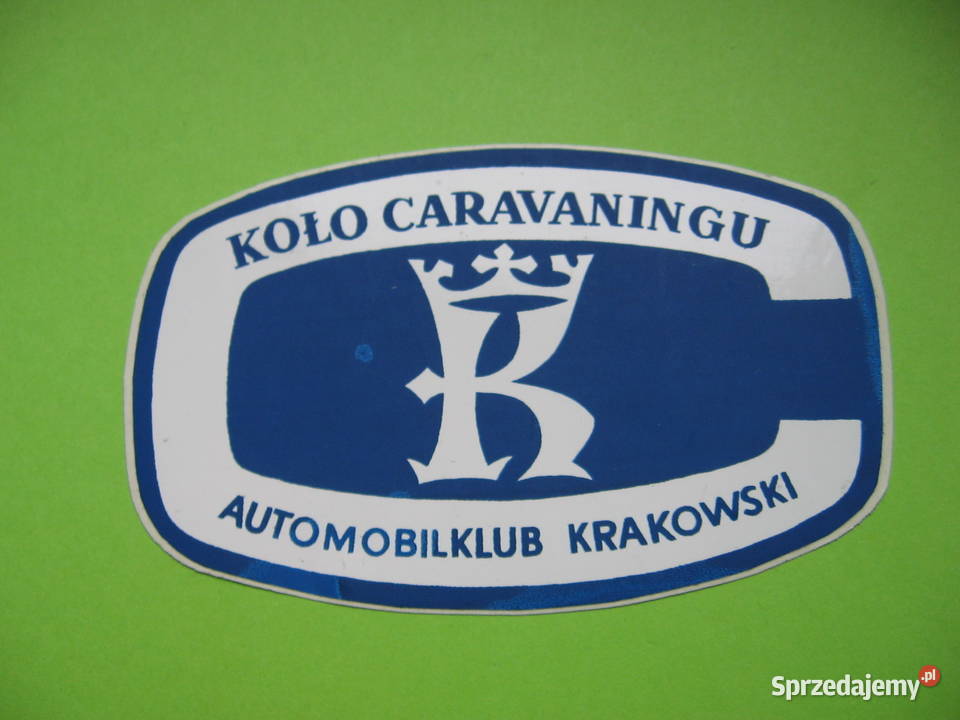 Caravaning automobilklub Kraków naklejka nalepka Przemyśl