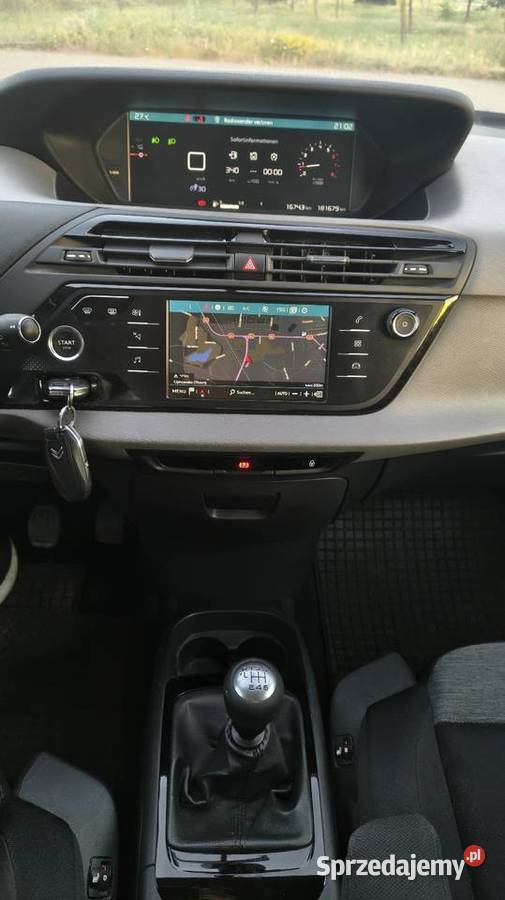 Citroen C4 Picasso II 12 benzyna 2017r z Niemiec 181000km Toruń
