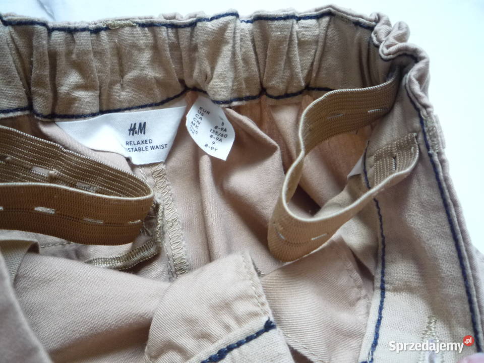 HM 134 Beżowe Spodnie Chino Wiosna lato Nowe H&M zachodniopomorskie Szczecin