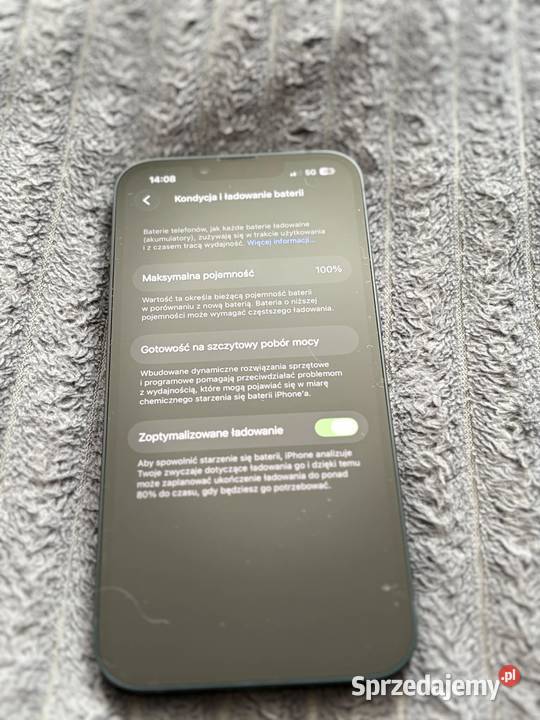 iPhone 13 stan idealny bateria 100 używany ok 2 Suchodoły