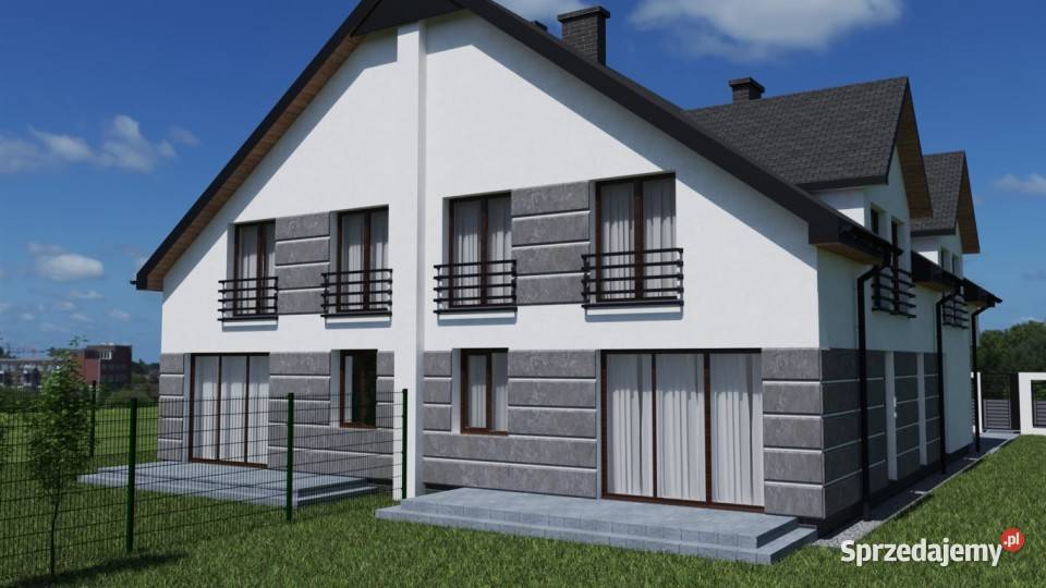 Dom bliźniak 184m2 Jakubowice Konińskie mieszkalny sprzedam