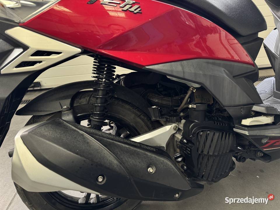 Jet 125 11 2018r Kufer Kask Zadbany Sanok