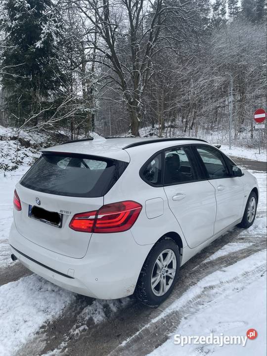 Bezwypadkowe BMW 218i Active Tourer 2018 z Lidzbark Warmiński