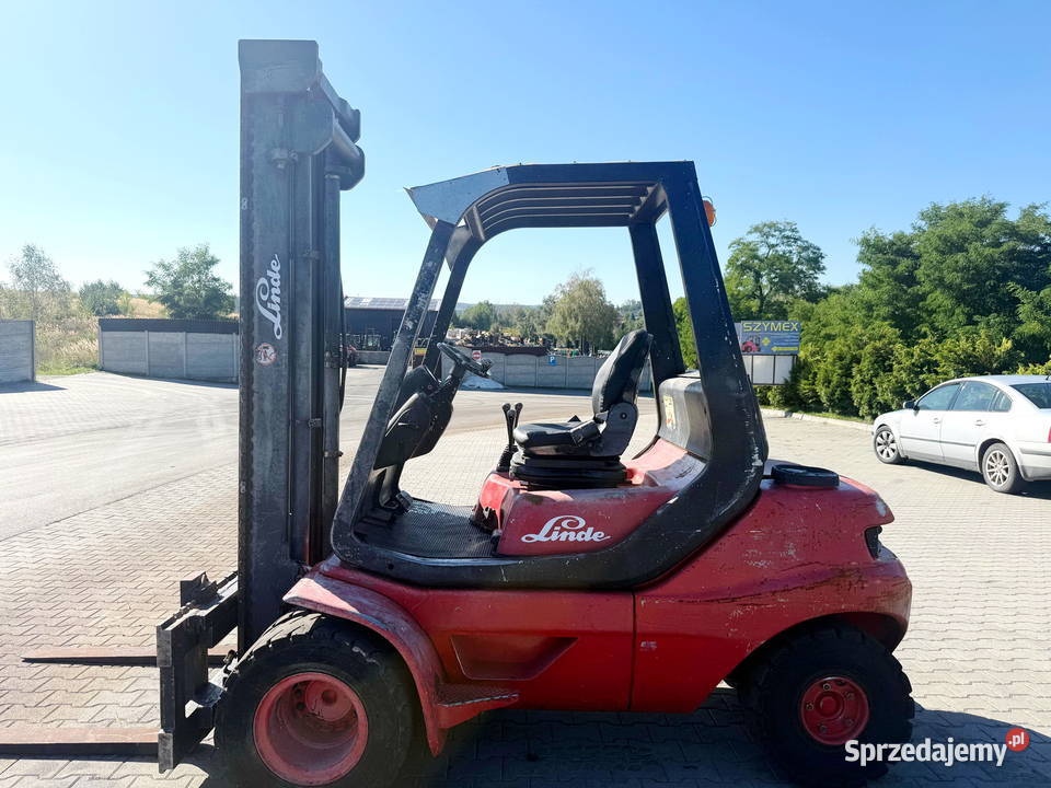 wózek widłowy terenowy LINDE H30D Perkins Działoszyn