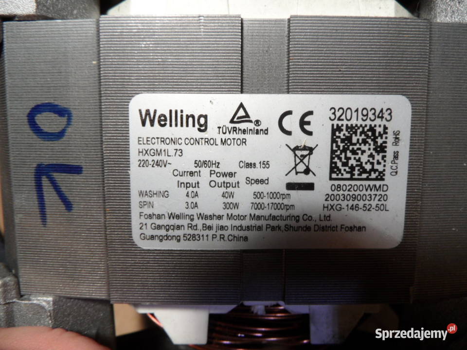 silnik pralki sharp HXG1465250L