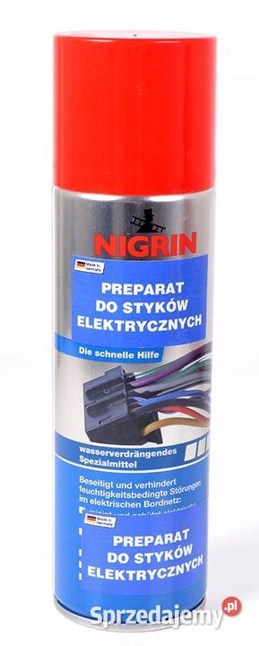 Spray preparat do czyszczenia styków