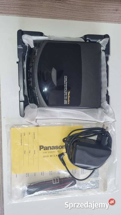 Discman Technics SLXP2 Przenośny Odtwarzacz CD Warta