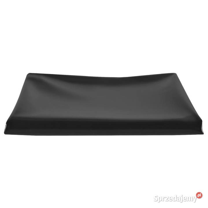 Folia ochronna do stawu czarna 3x4 m PVC 05 mm