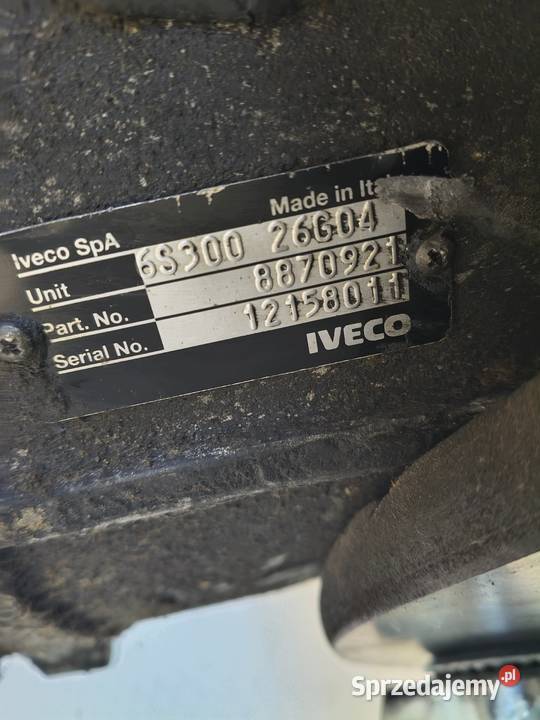 SKRZYNIA BIEGÓW Iveco Daily III 9906r 28 HPi Chełm