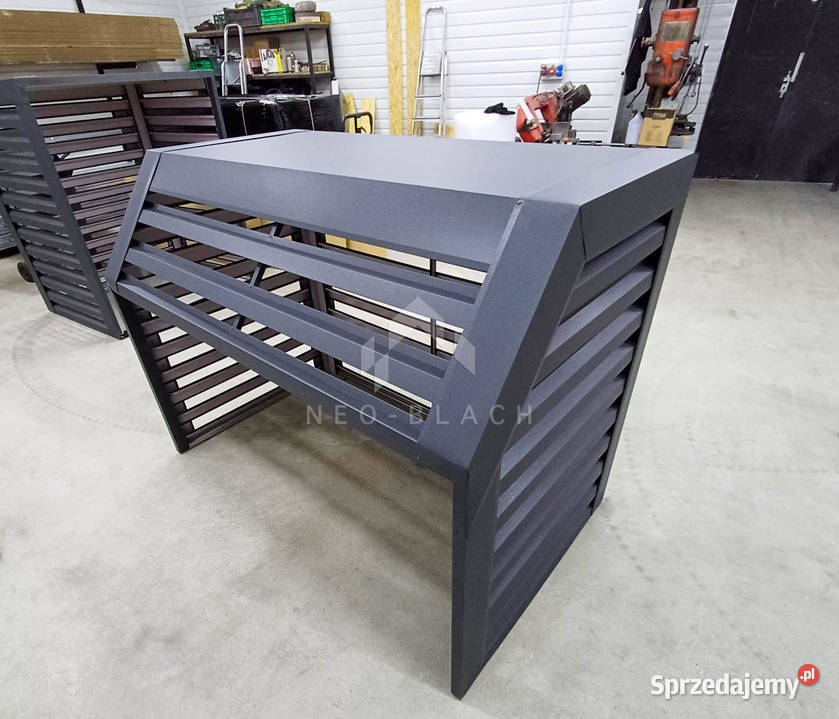 Osłona Pompy Ciepła 120x70x140 Antracyt Zabudowa Pozostałe Jastrowie sprzedam