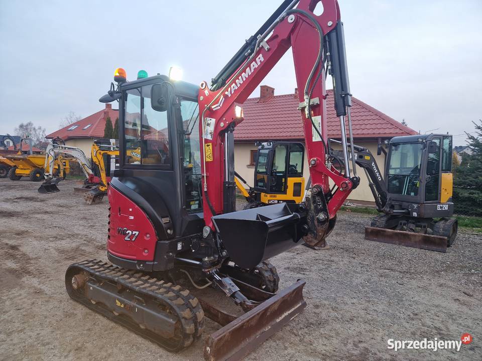 Minikoparka Yanmar Vio 27 2022r hydrauliczne