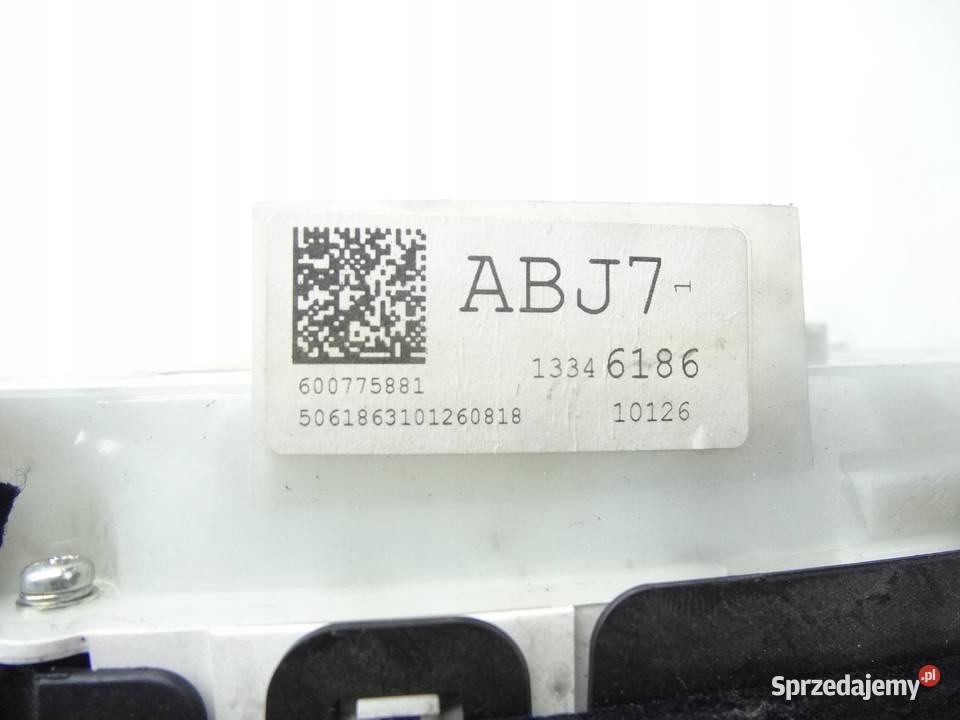 OPEL MERIVA B LICZNIK ZEGAR 13346186 wielkopolskie Przemęt