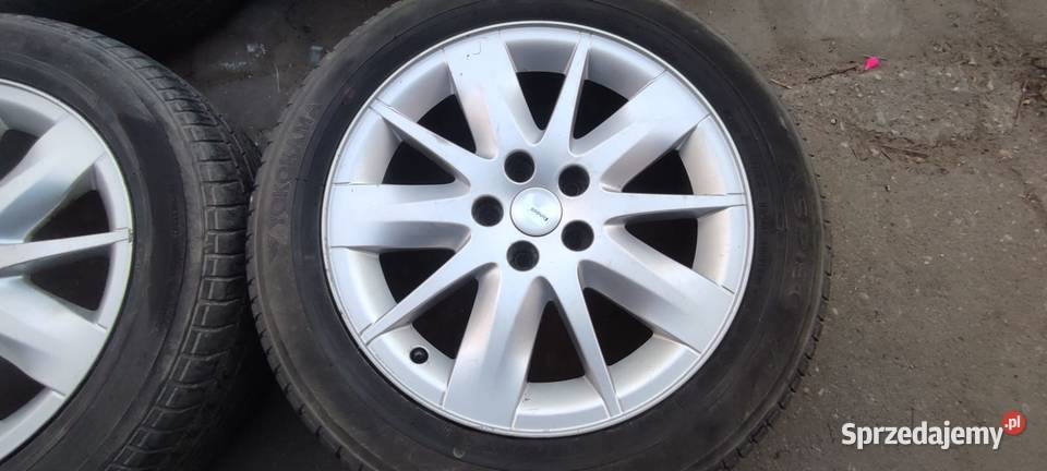 17 5x108 et50 7j RENAULT komplet felg Trzebnica