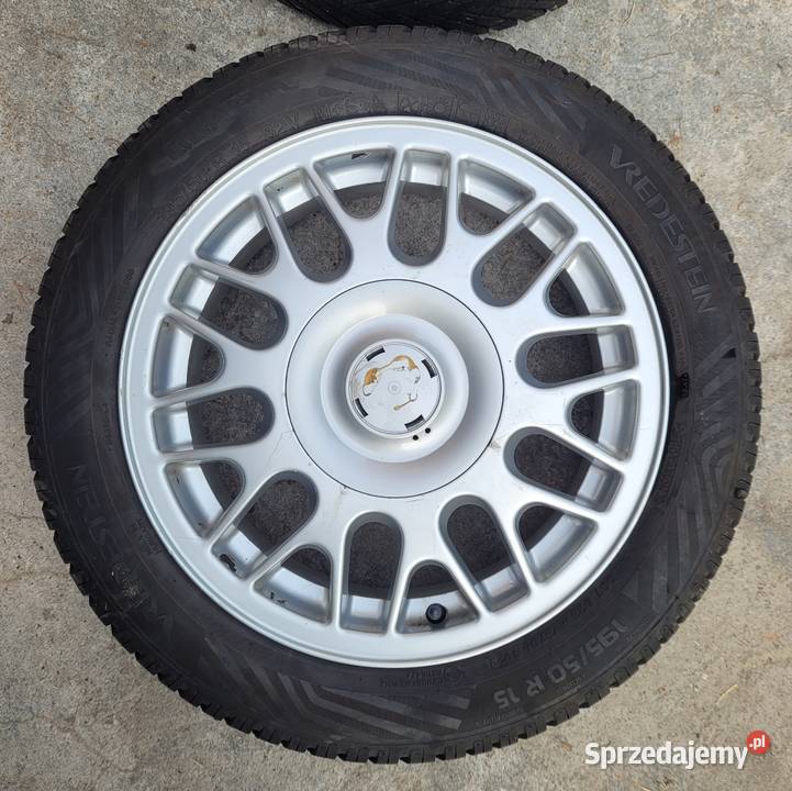 Oryginalne felgi aluminiowe BBS R15 4x100 ET45 Średnica 15" zachodniopomorskie Szczecin