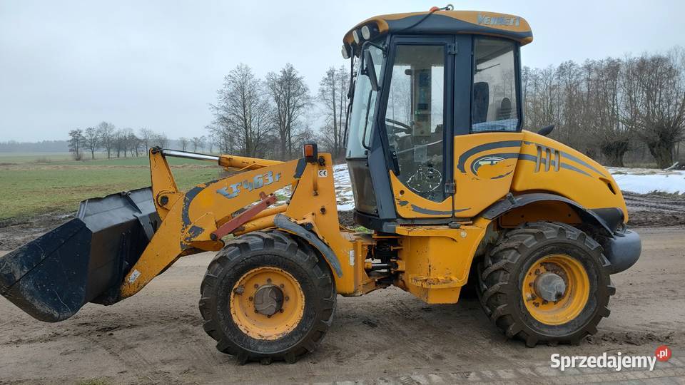 Ładowarka przegubowa Vienieri F463 JCB CAT Klukowo-Kolonia
