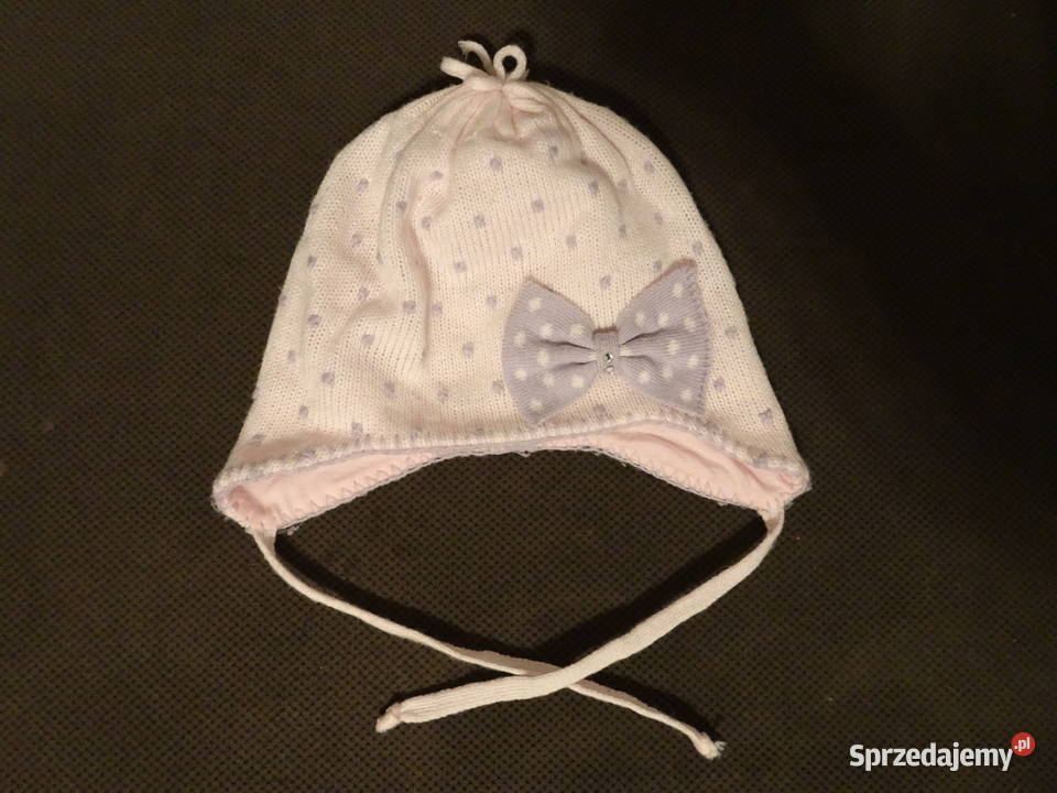 różowa czapka dziewczęca Warszawa