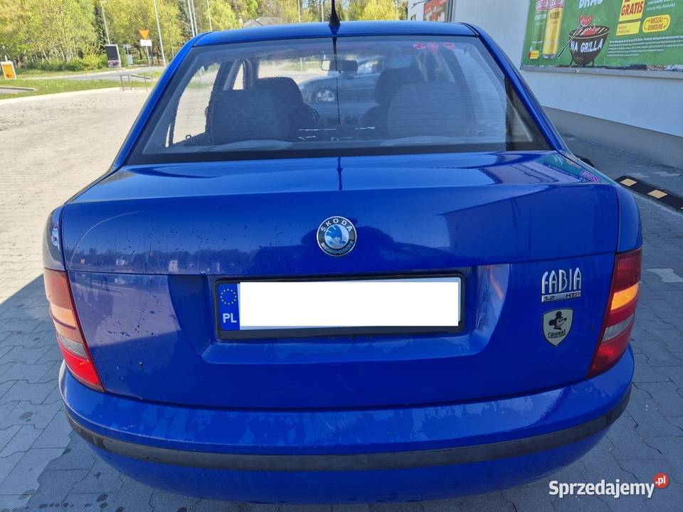 SKODA FABIA SEDAN 1200 BENZYNAGAZ 65KM Głogów