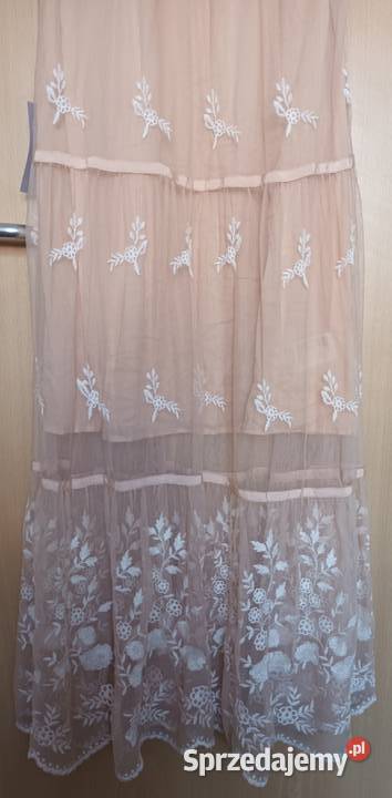 HM sukienka maxi boho Z falbankami wielkopolskie Poznań sprzedam