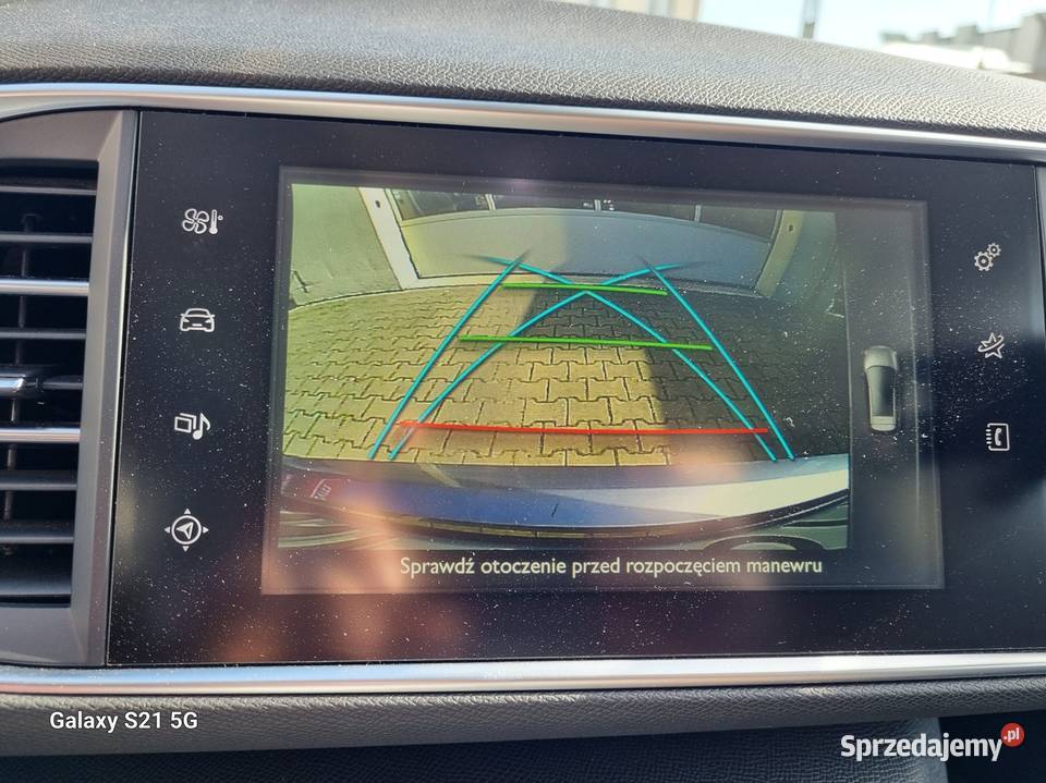 Peugeot 308 II 16 HDI 120 skóra panoramiczny Samochody osobowe Płońsk