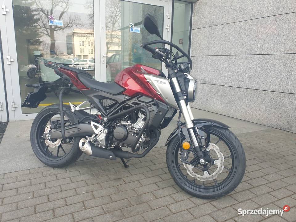 Gmole Honda CB125R osłony nauka jazdy świętokrzyskie Nowe Kanice sprzedam