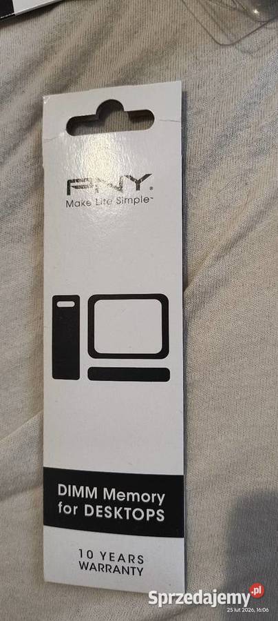 Pamięć PNY Performance DDR5 16 GB1x16GB 5600MHz śląskie