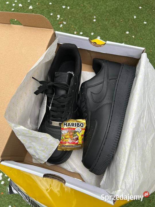 Nike Air Force 1 Czarne 42 NOWE Ostrów Mazowiecka