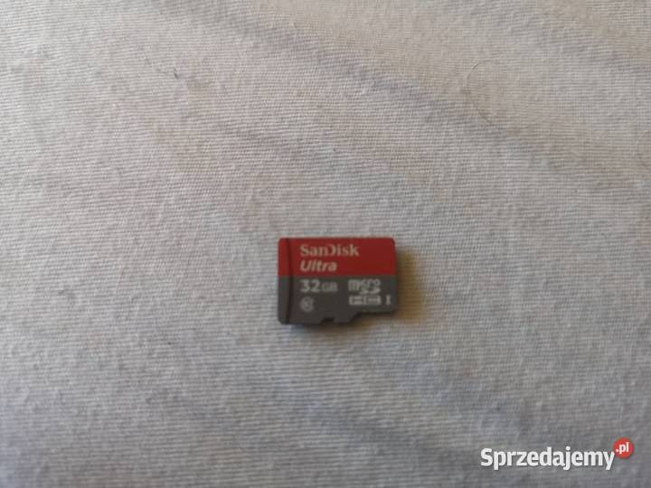 Karty Pamięci MicroSD SanDisk 32Gb8Gb4Gb2Gb2Gb Skomielna Biała