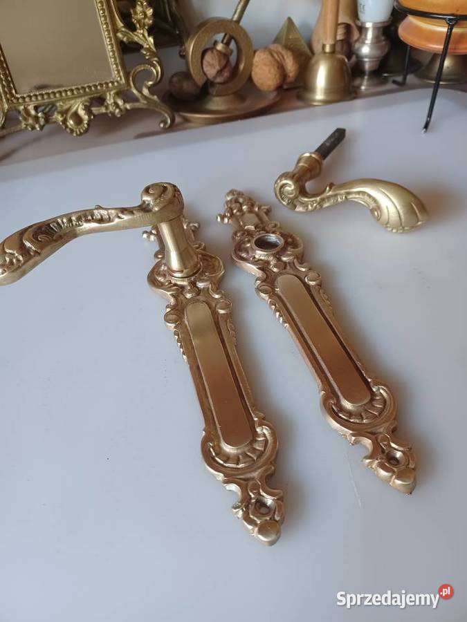 Mosiężne klamki i szyldy Poznań