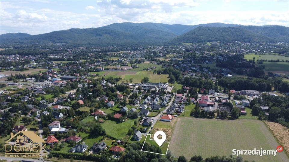 Ogłoszenie działka Jaworze 1057m2 33m