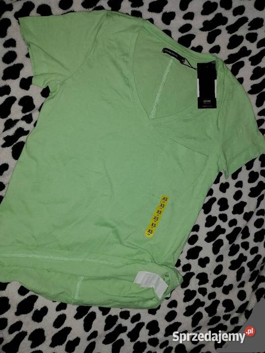 House Nowa z metką Zielona Bluzka koszulka Leszno