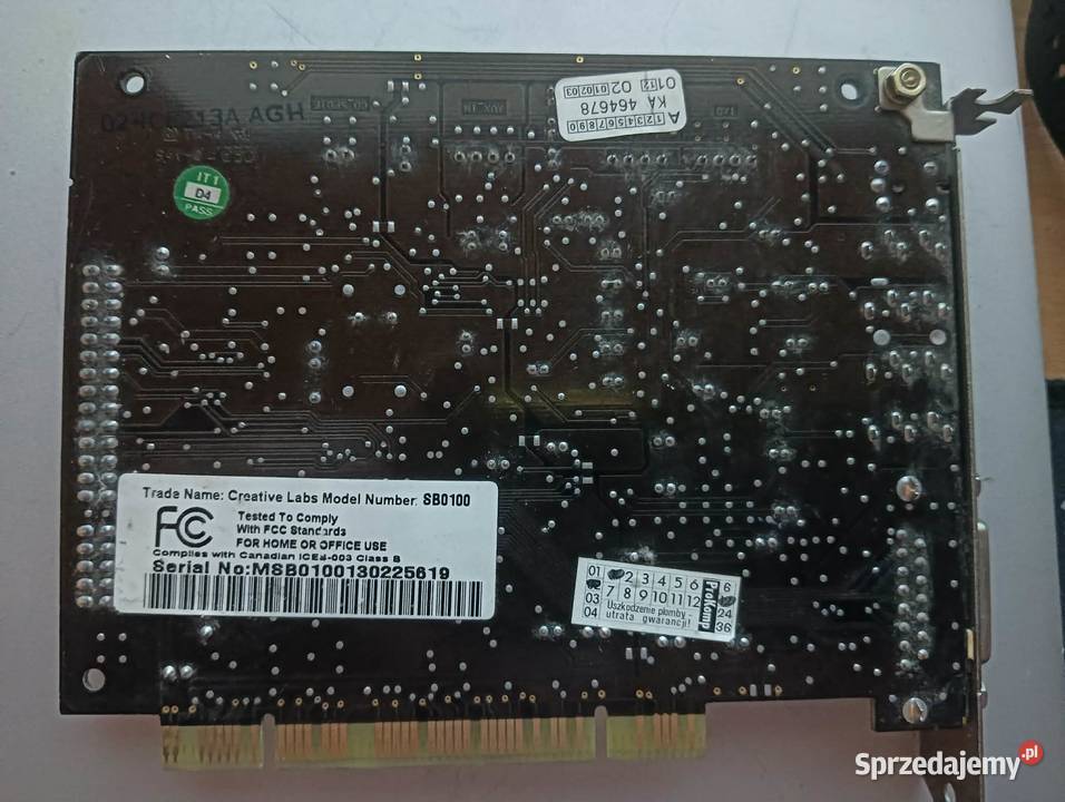 Creative Sound Blaster Live 51 SB0100 sprawna Karty dźwiękowe Imielin